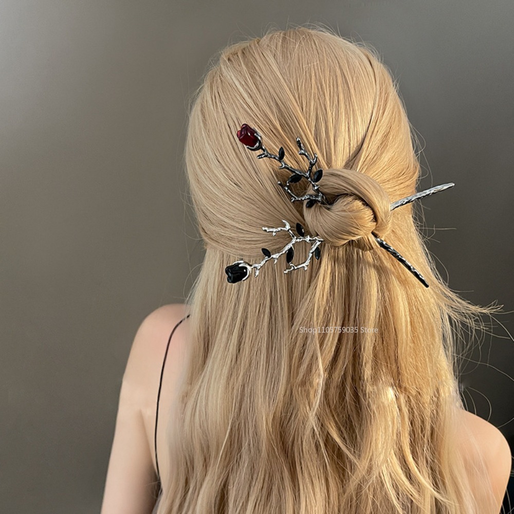 Embroidery Gothic - Épingles à cheveux vintage en métal