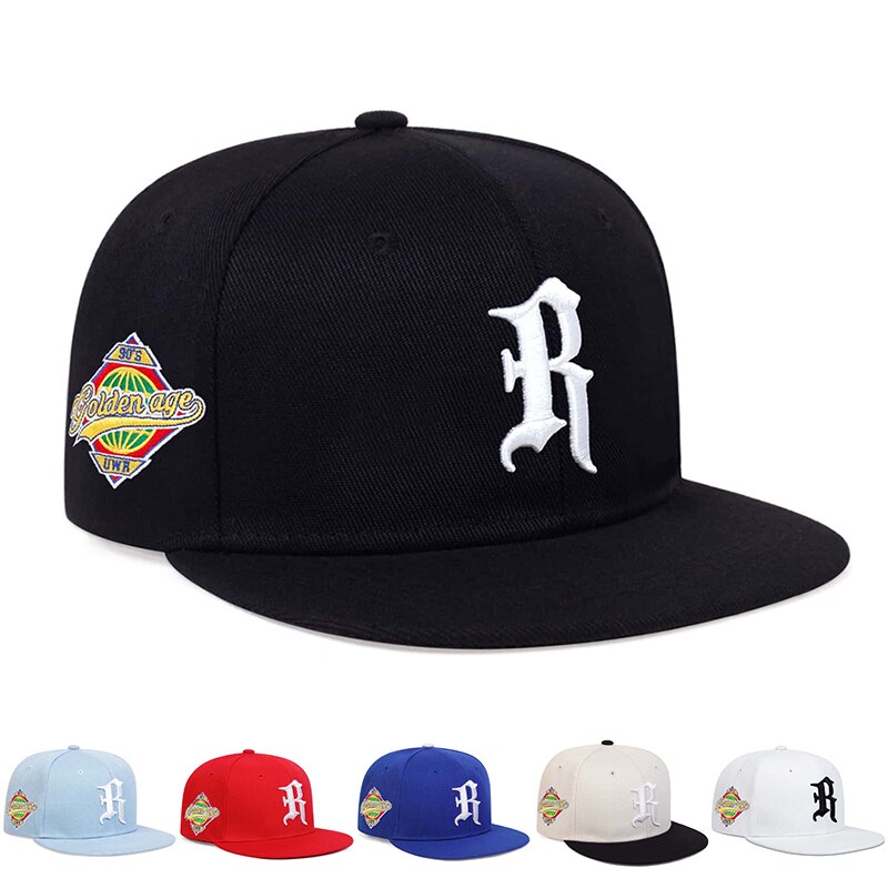 Embroidery Gothic - Chapeaux gothiques Hip-hop brodés avec lettres