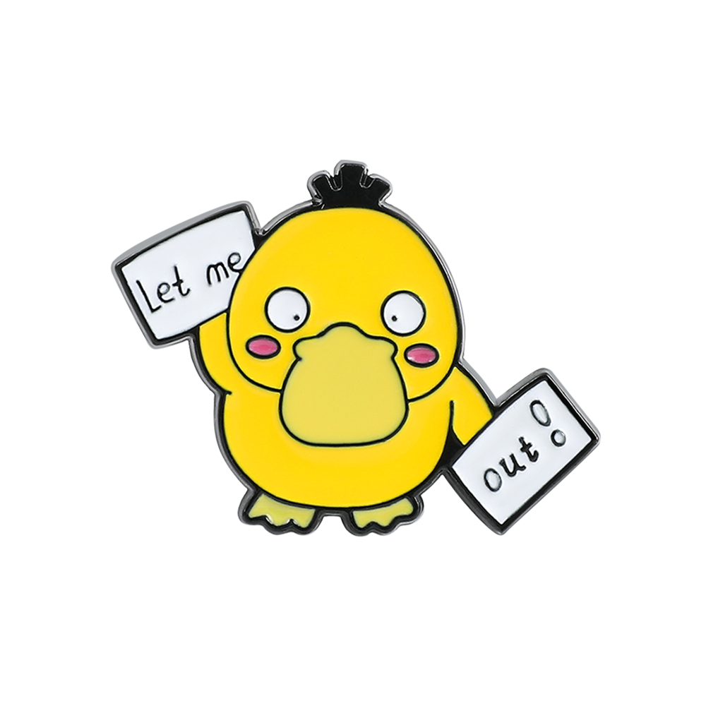 Embroidery Reddit - 1 pièce ​ Broche Anime Canard