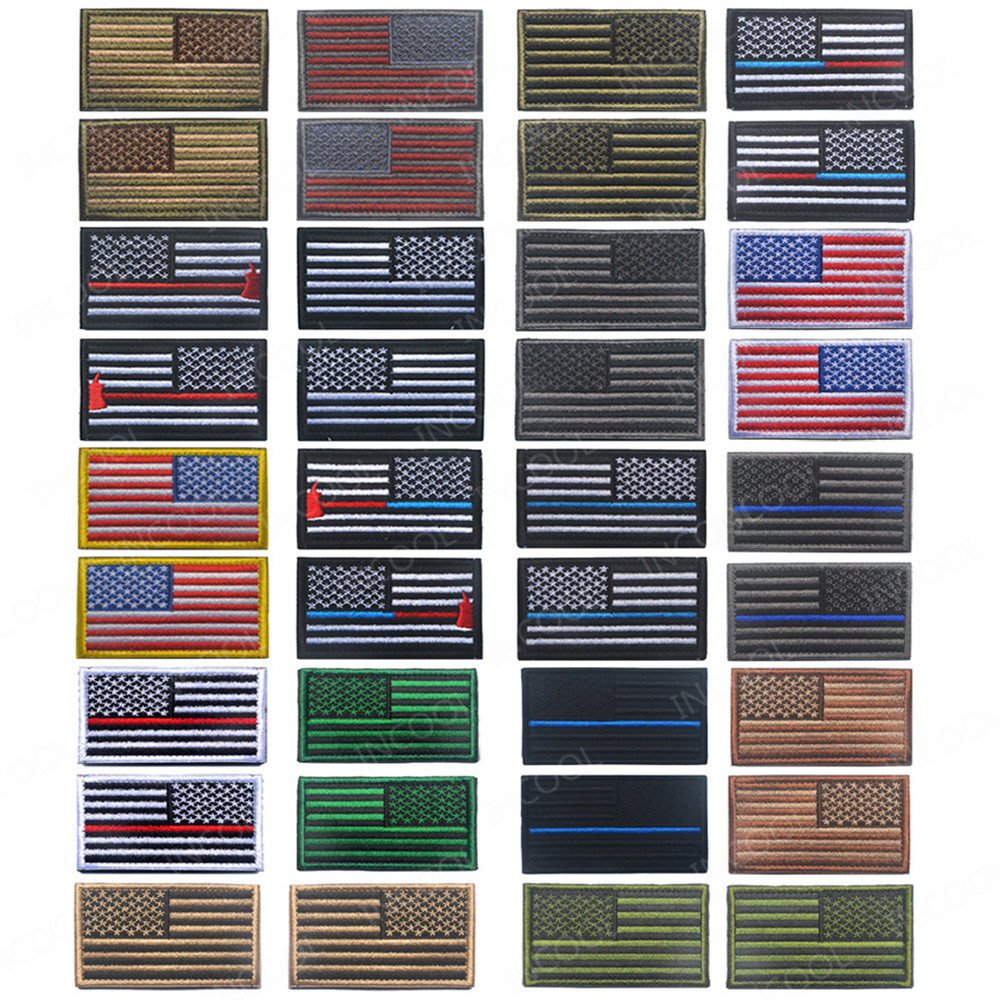 Embroidery Uk - Lot de 2 patchs brodés drapeau