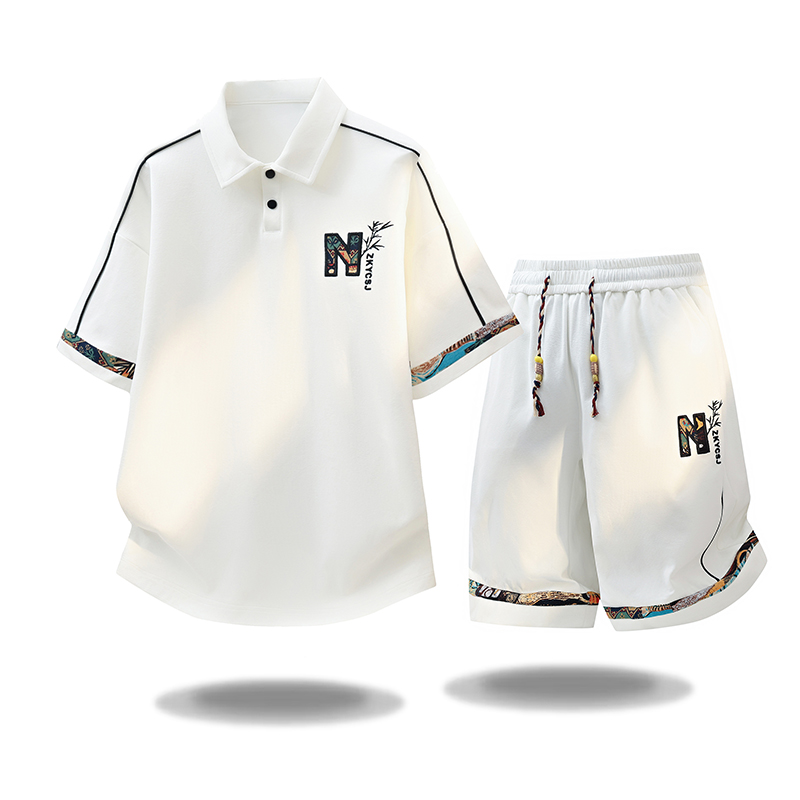 Nouvel ensemble tendance d'été - Embroidery Shirt avis et prix