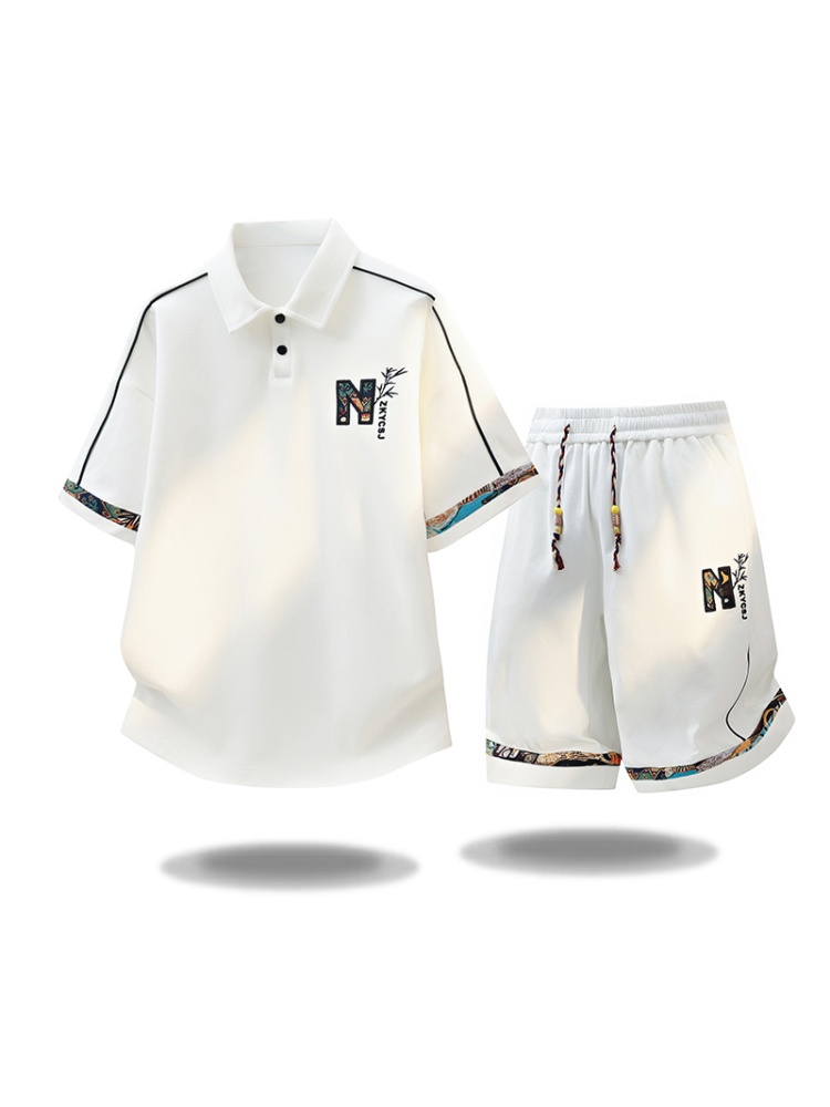 Nouvel ensemble tendance d'été - Embroidery Shirt avis et prix