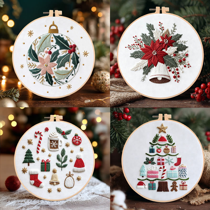 Kit de broderie DIY pour sapin - Embroidery Threads avis et prix