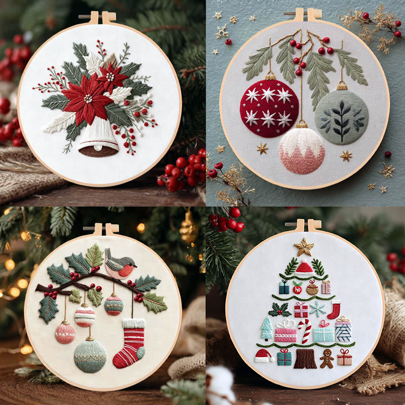 Kit de broderie DIY pour sapin - Embroidery Threads avis et prix