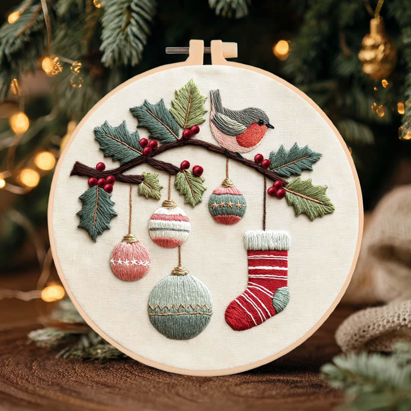 Kit de broderie DIY pour sapin - Embroidery Threads avis et prix