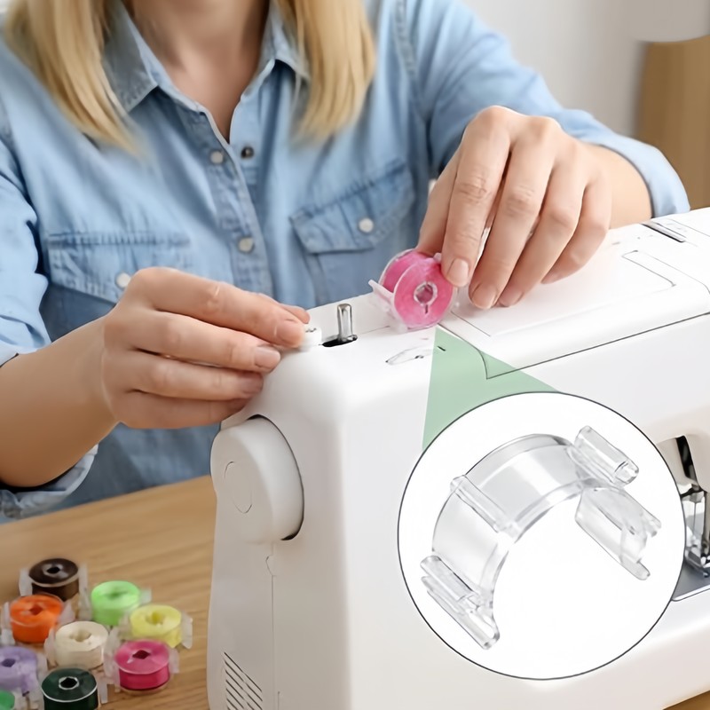 64 supports de bobines transpa - Embroidery Threads avis et prix