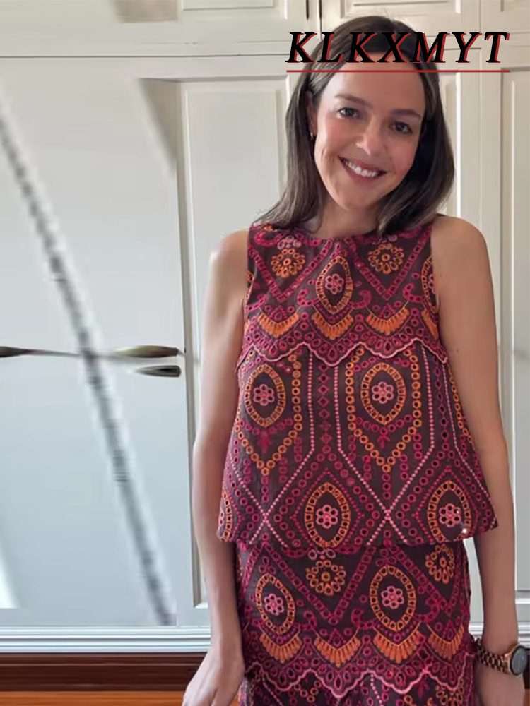 Ensemble 2 pièces pour femme,  - Embroidery Skirt avis et prix