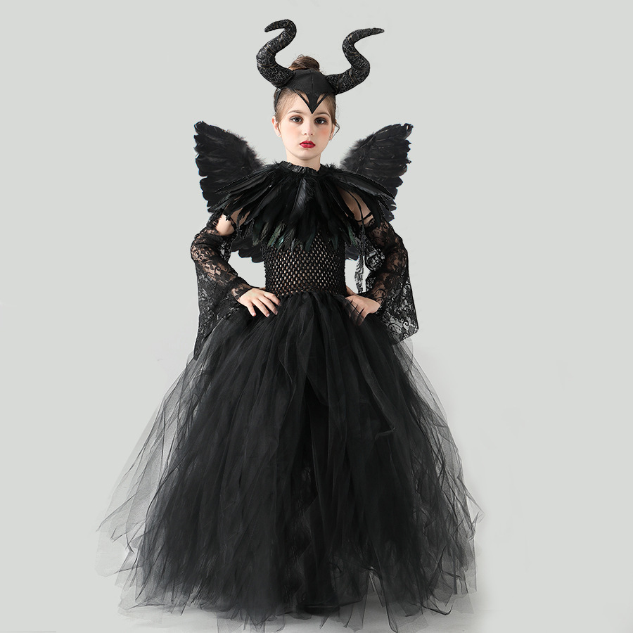 Robe Noire en Dentelle de Luxe - Embroidery Gothic avis et prix