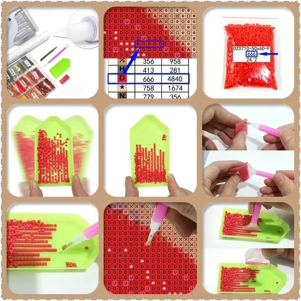 Kit de peinture diamant 5D DIY - Embroidery Unicorn avis et prix