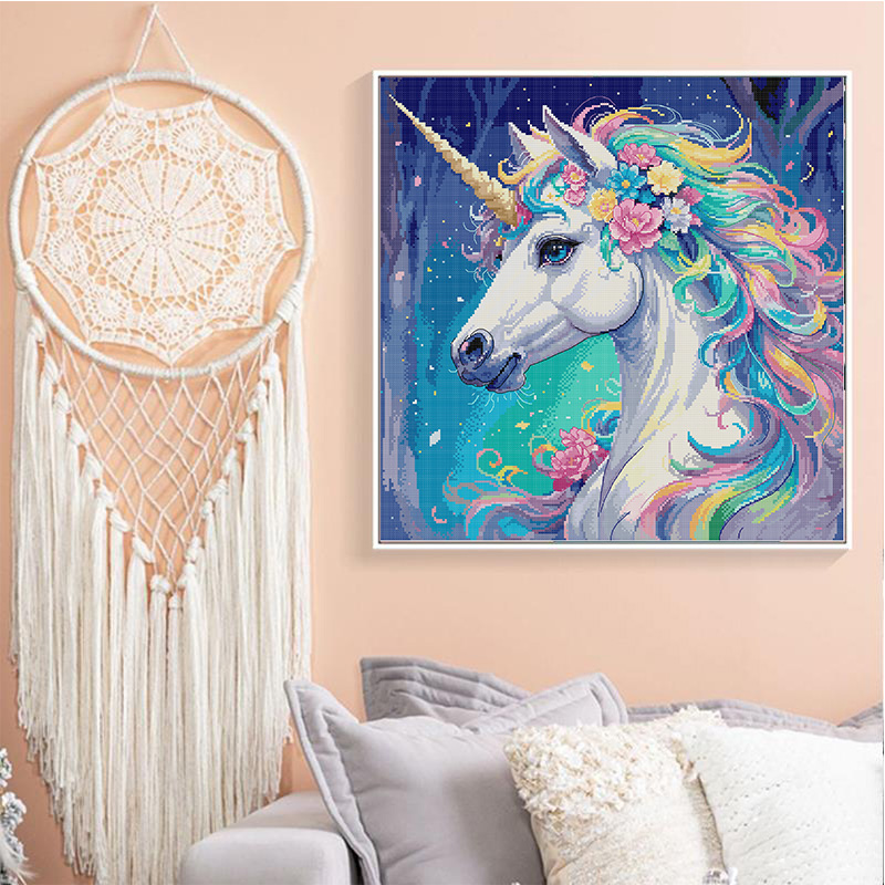 Joy sunday-Ensemble de points  - Embroidery Unicorn avis et prix