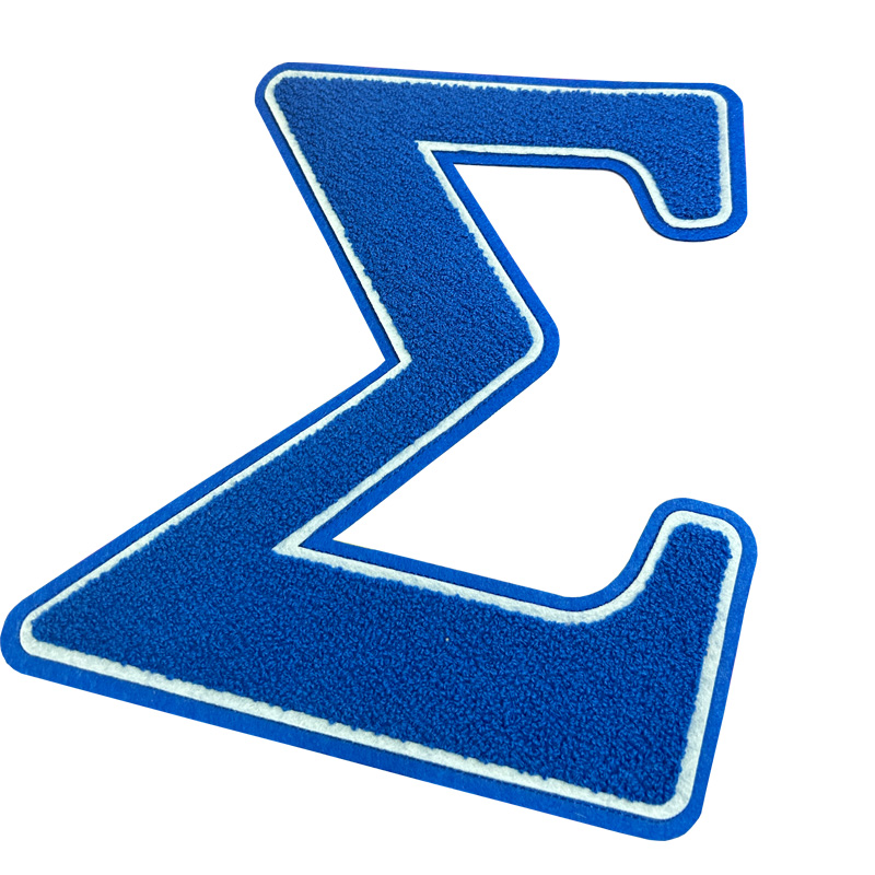 Grand Patch Chenille Sigma Let - Embroidery Uk avis et prix