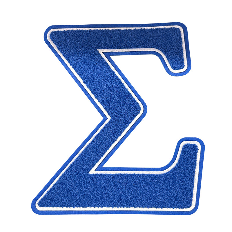 Grand Patch Chenille Sigma Let - Embroidery Uk avis et prix