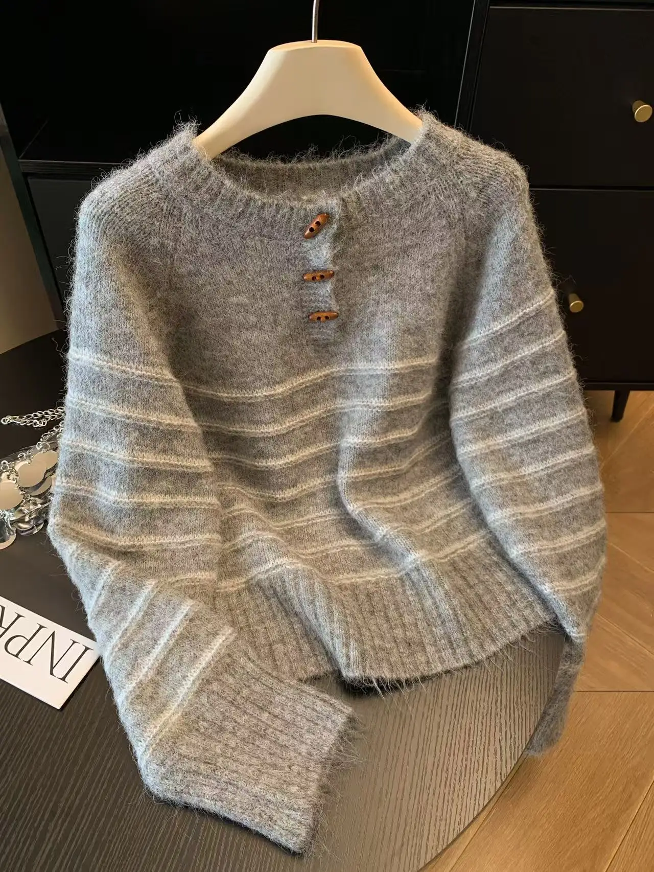 Pull en cachemire et laine ray - Embroidery Shirt avis et prix