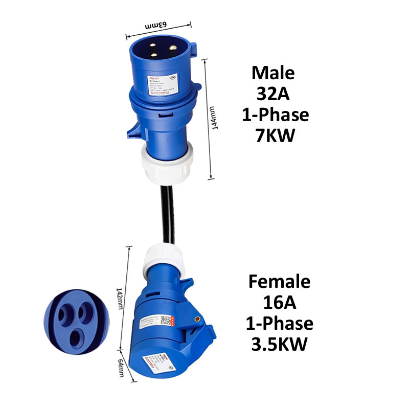 Adaptateur de charge pour véhi - Embroidery Red avis et prix