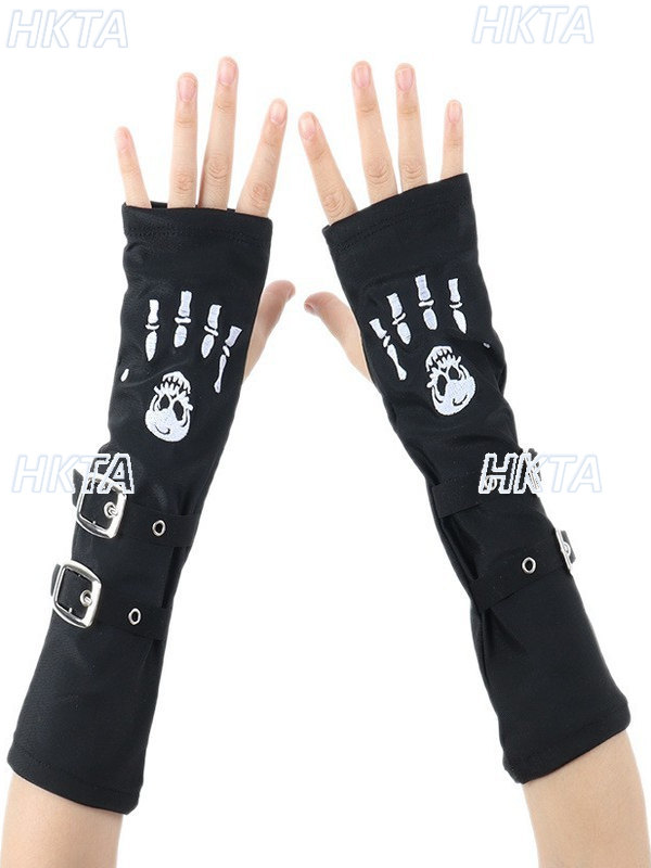 Manches noires pour femmes, st - Embroidery Gothic avis et prix