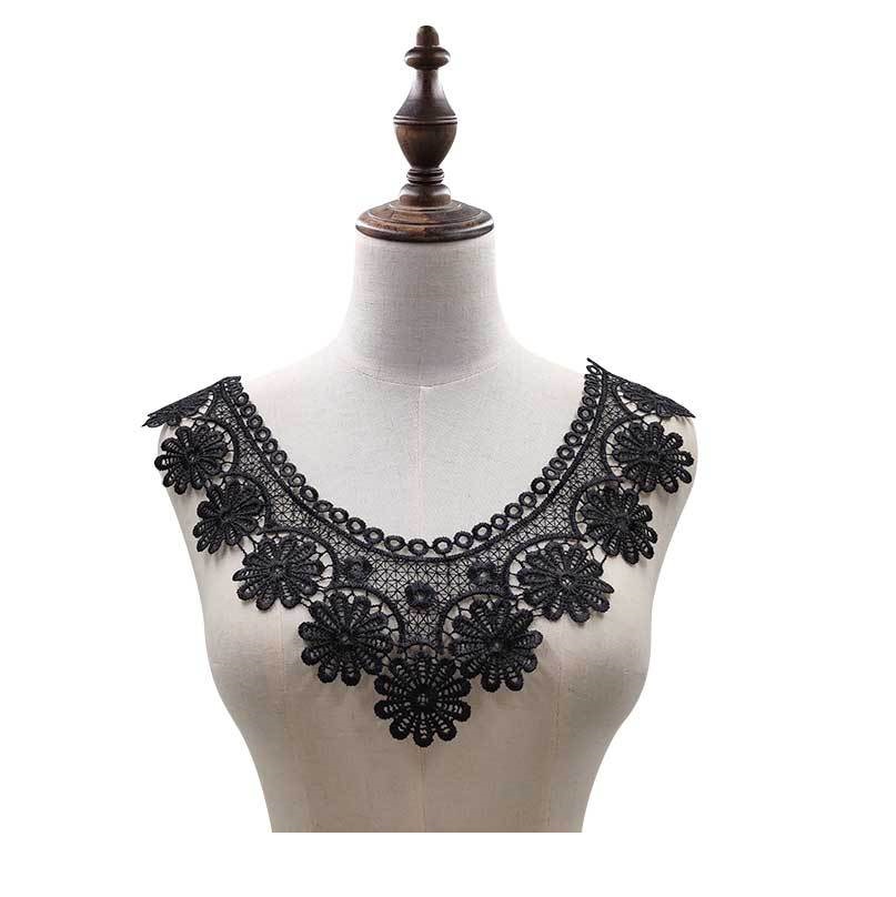 Col en dentelle soluble dans l - Embroidery Web avis et prix