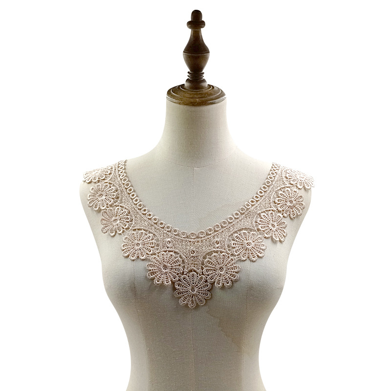 Col en dentelle soluble dans l - Embroidery Web avis et prix