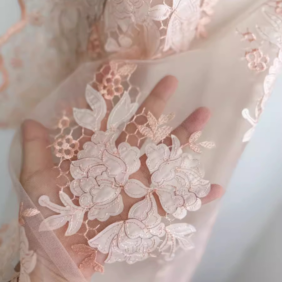 Tissu en maille de haute quali - Embroidery Skirt avis et prix