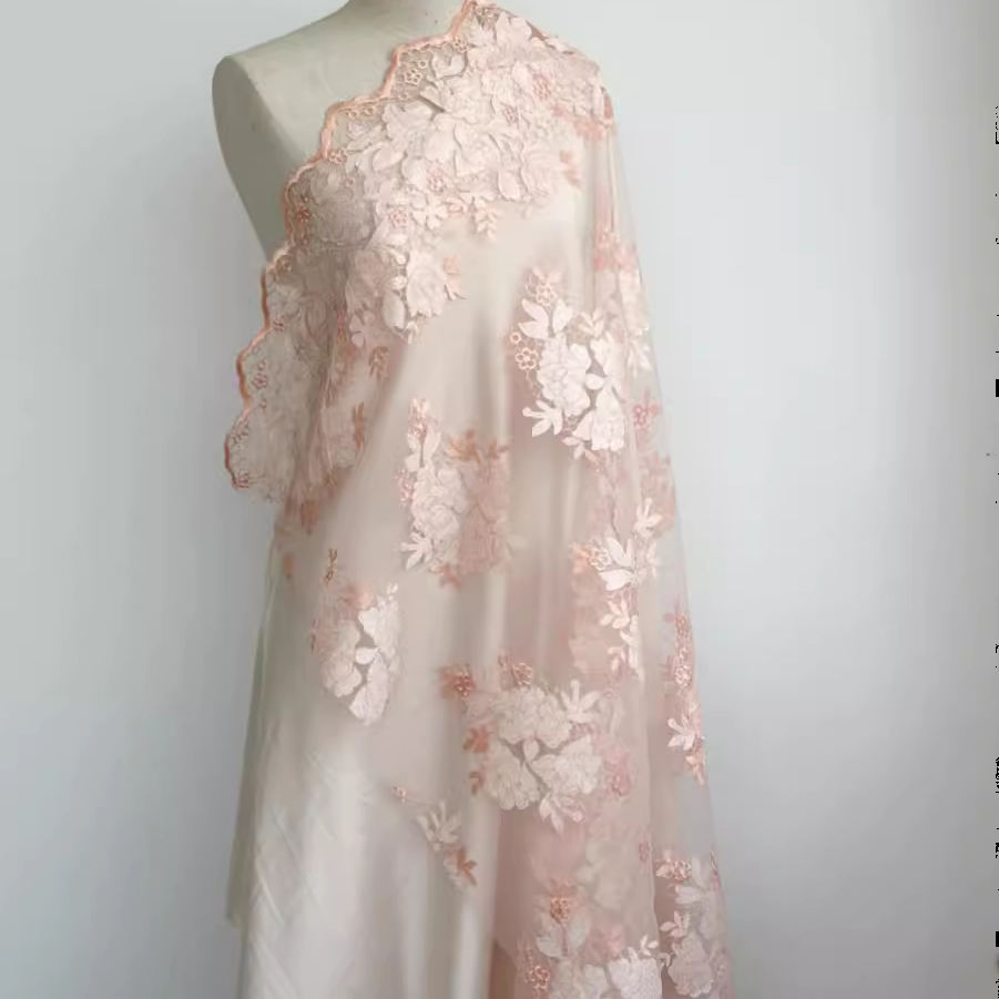 Tissu en maille de haute quali - Embroidery Skirt avis et prix