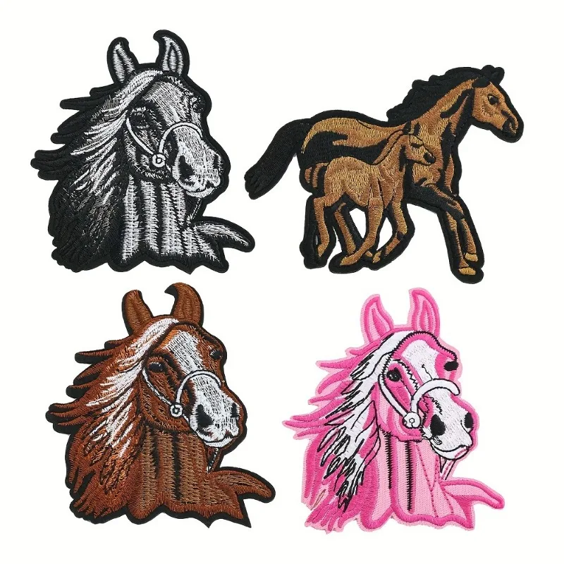 Tête de cheval adhésif broderi - Embroidery Unicorn avis et prix