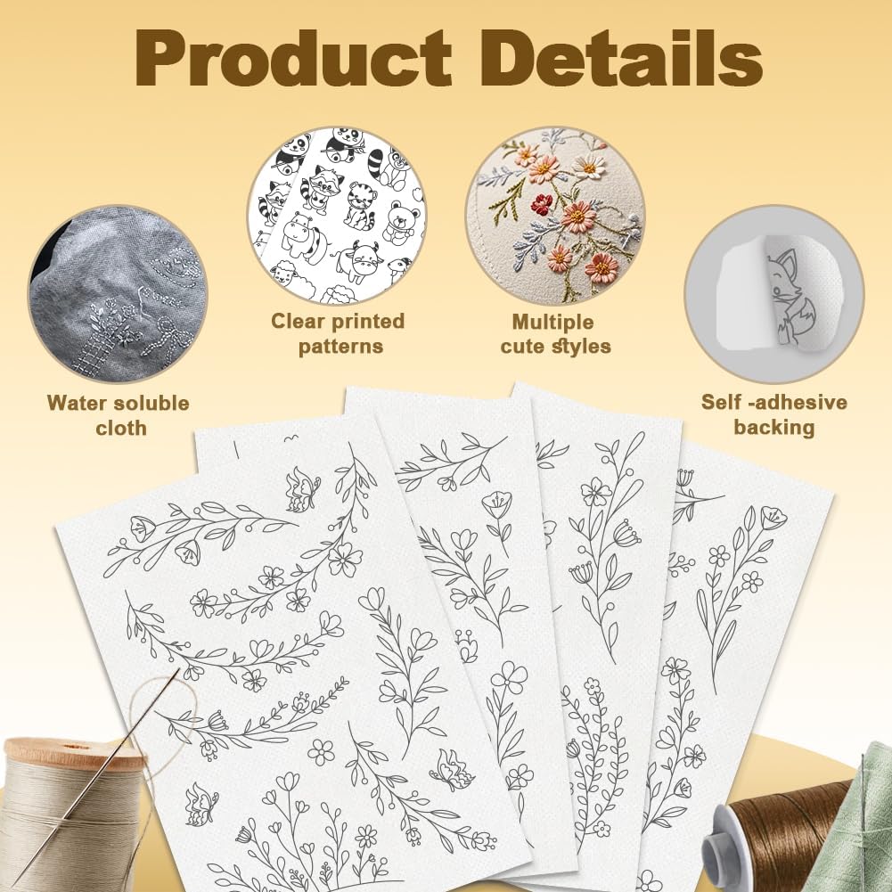 Papier stabilisateur soluble d - Embroidery Web avis et prix