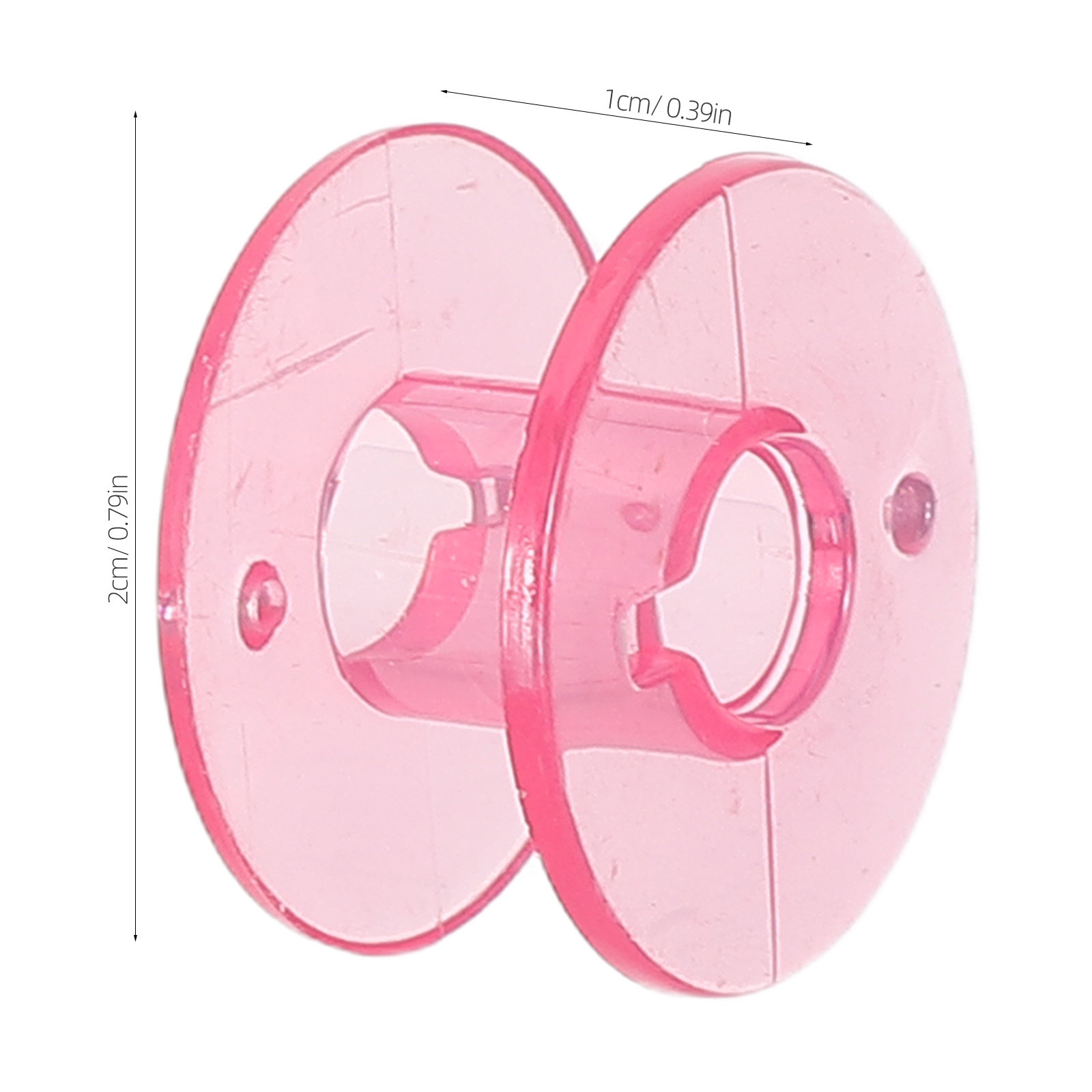 50 bobines en plastique transp - Embroidery Threads avis et prix