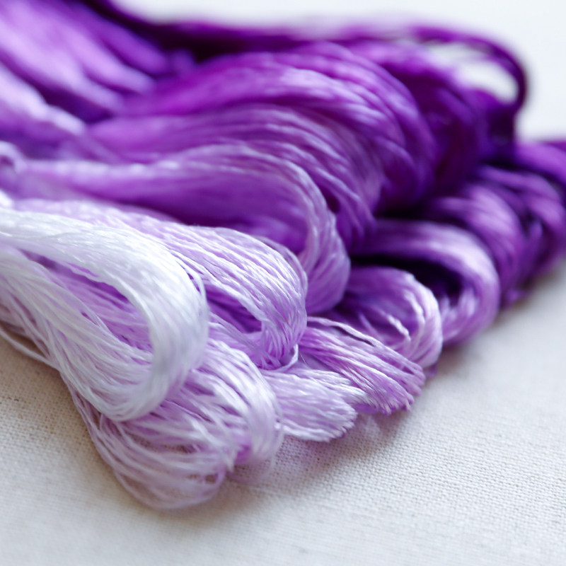 Fil de soie pour broderie de S - Embroidery Threads avis et prix
