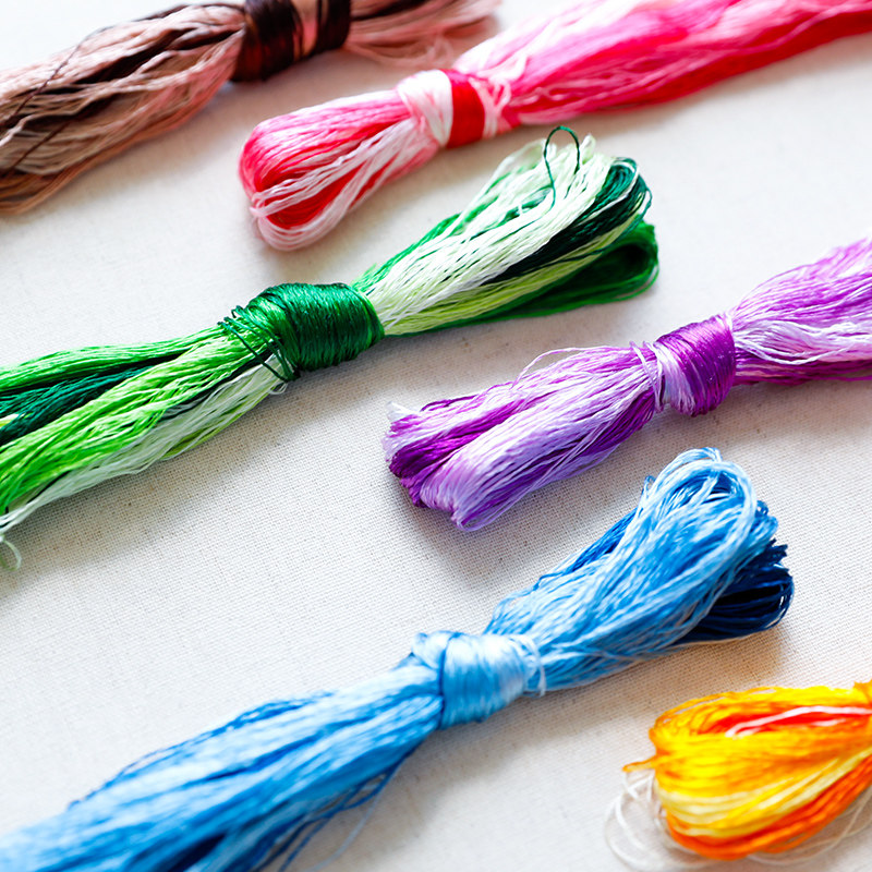 Fil de soie pour broderie de S - Embroidery Threads avis et prix