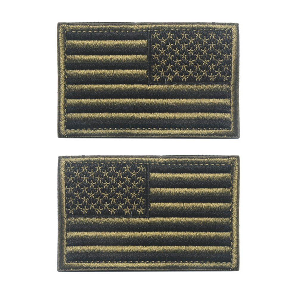 Lot de 2 patchs brodés drapeau - Embroidery Uk avis et prix