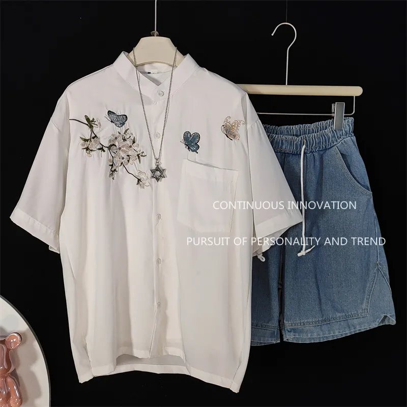Ensemble 3 pièces pour homme,  - Embroidery Shirt avis et prix