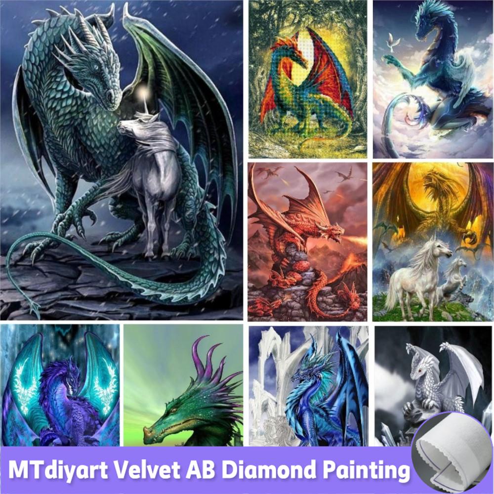 Peinture diamant thème Dragon  - Embroidery Unicorn avis et prix