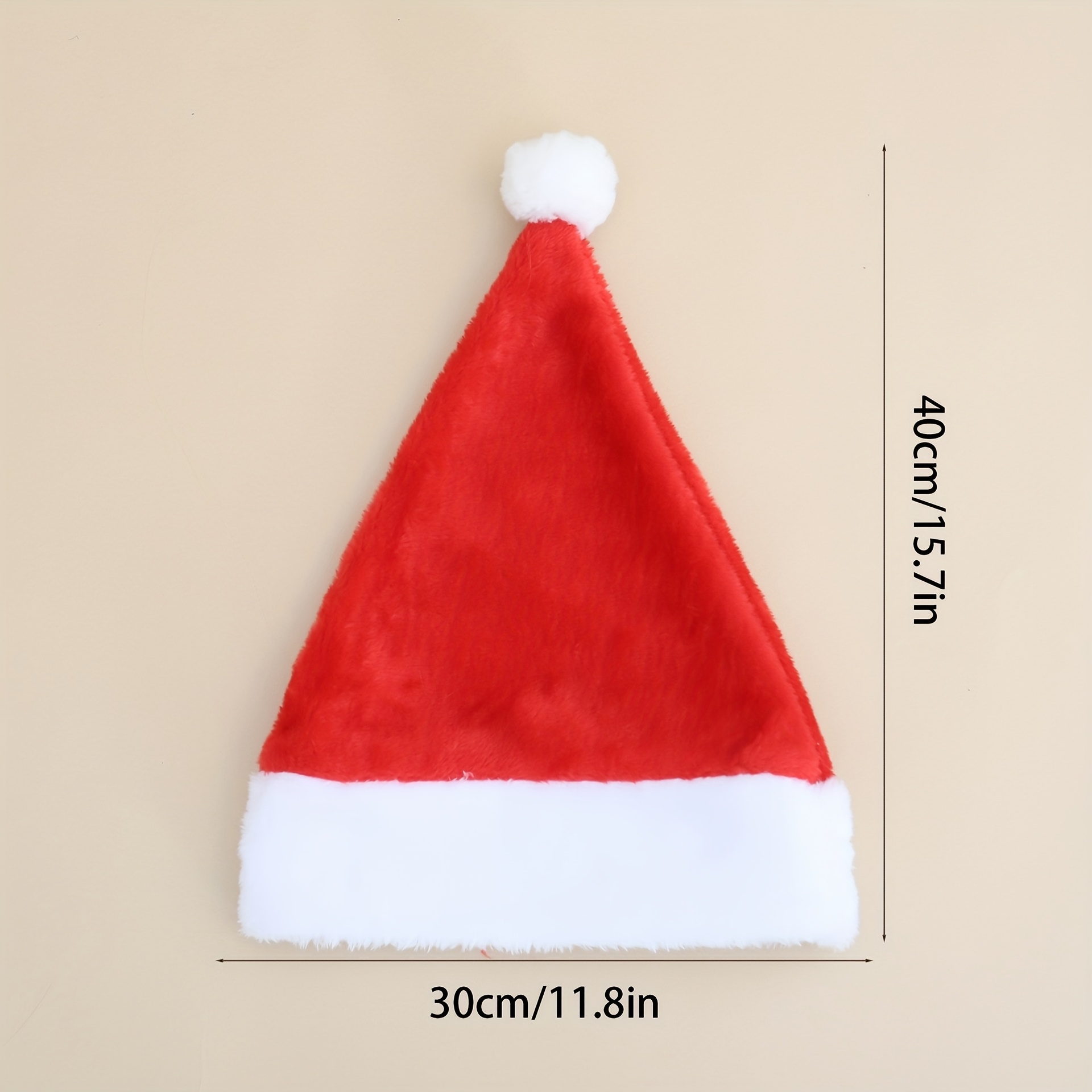 Chapeau de Noël personnalisé a - Embroidery Red avis et prix