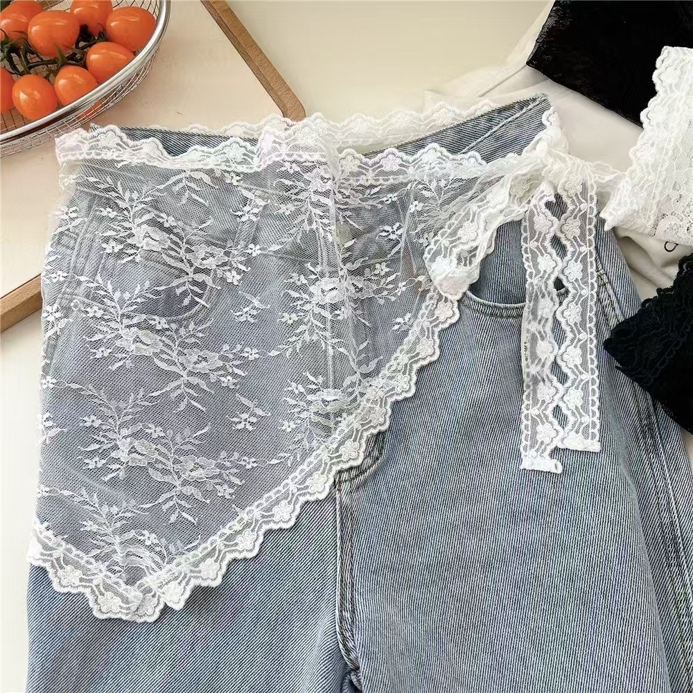 Tablier triangulaire Harajuku  - Embroidery Skirt avis et prix