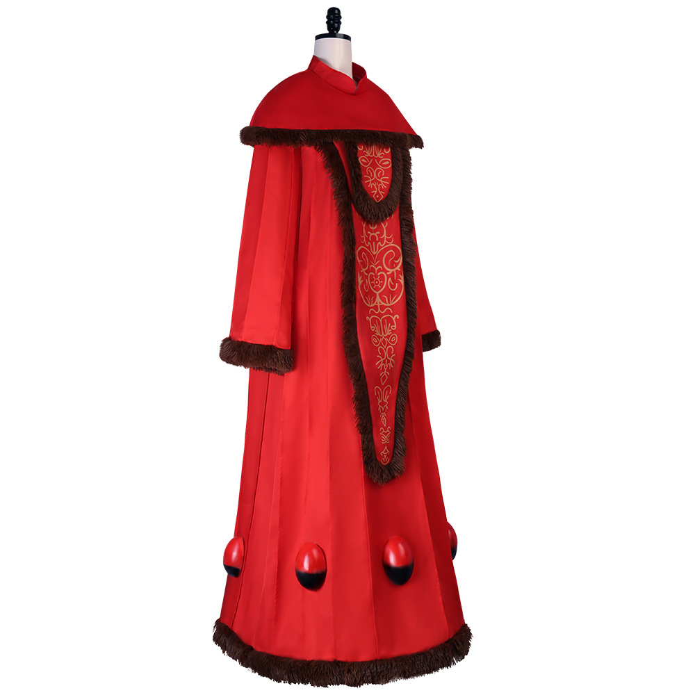 Robe rouge rétro pour femmes a - Embroidery Red avis et prix